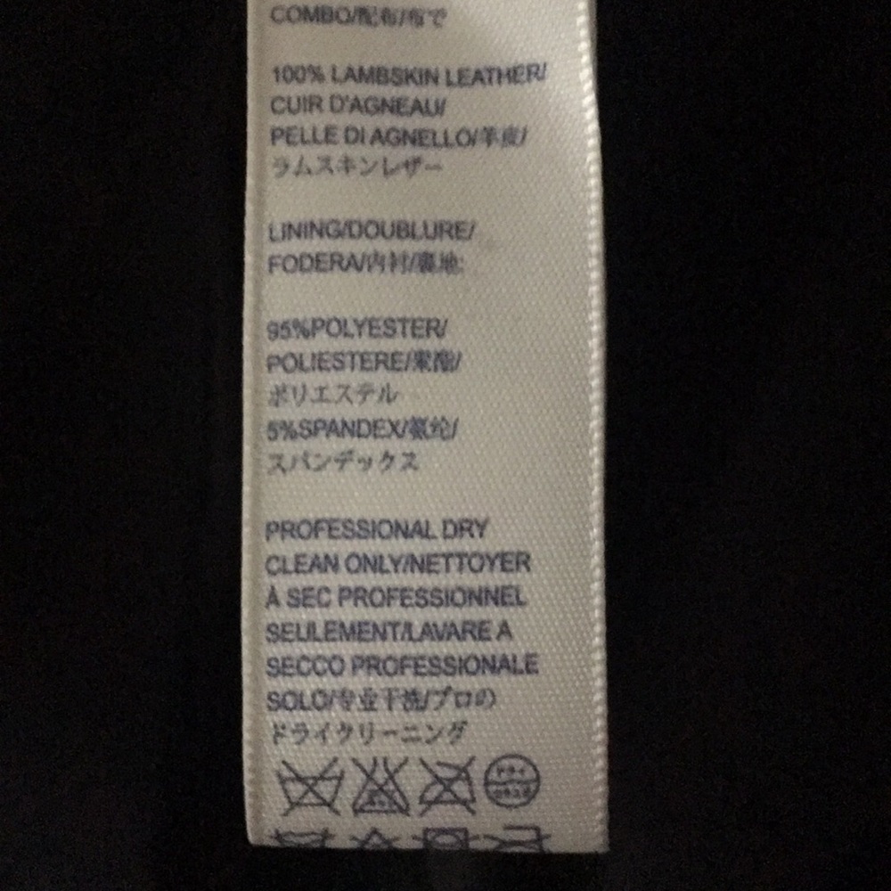 Rebecca Minkoff NWOT Sz-0 Blk Eli Leather TrimLBD - Picture 12 of 12